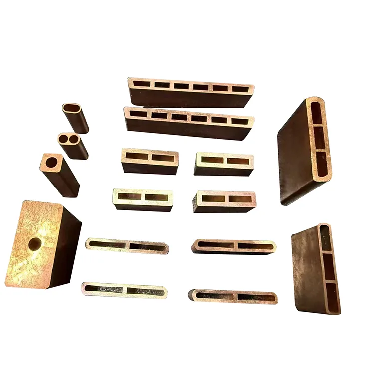 High current special shaped copper tube